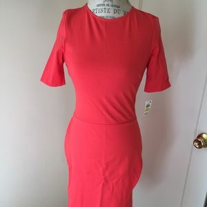 BAR III Dress in Tomato RED size M NEW